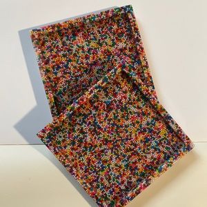 Sprinkle resin coasters (2)